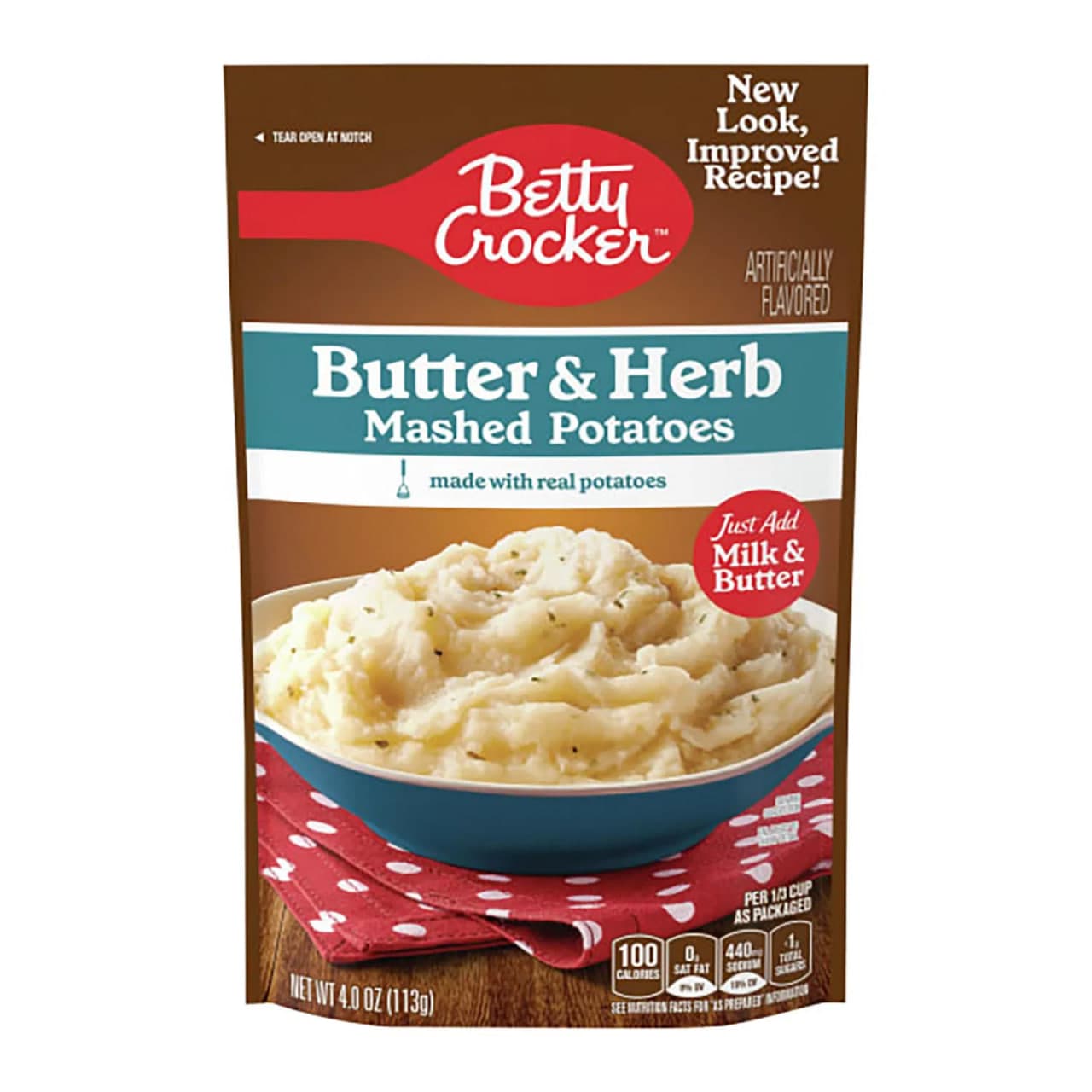 Butter & Herb Mushed Potatoes