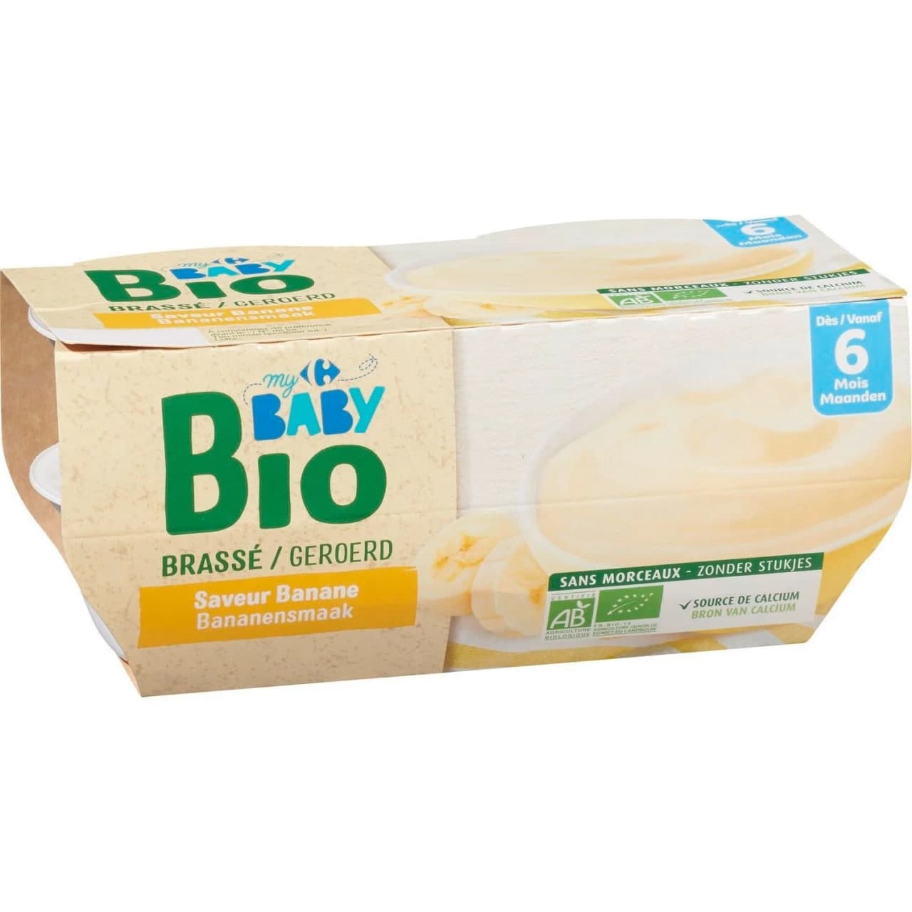 Organic Baby Dessert Banana Flavor