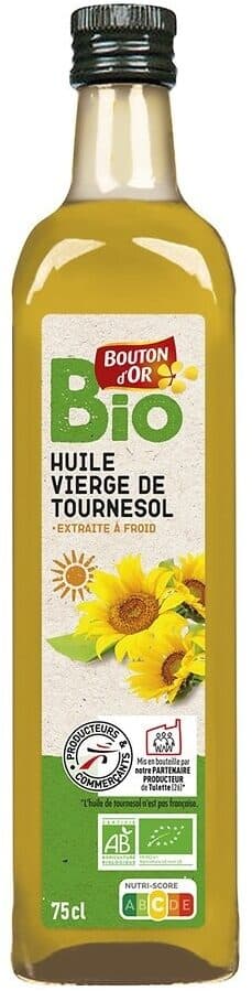 Organic Sunflower Oil - Bouton d'Or