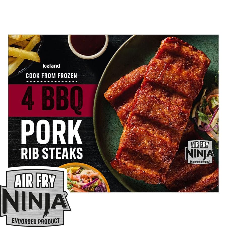 BBQ Pork Rib Steaks