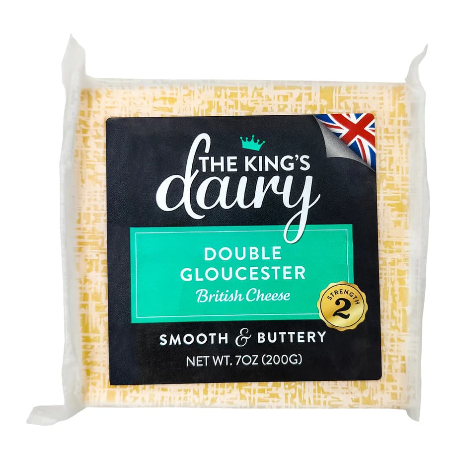 Double Leicester British Cheese - The King's Dairy
