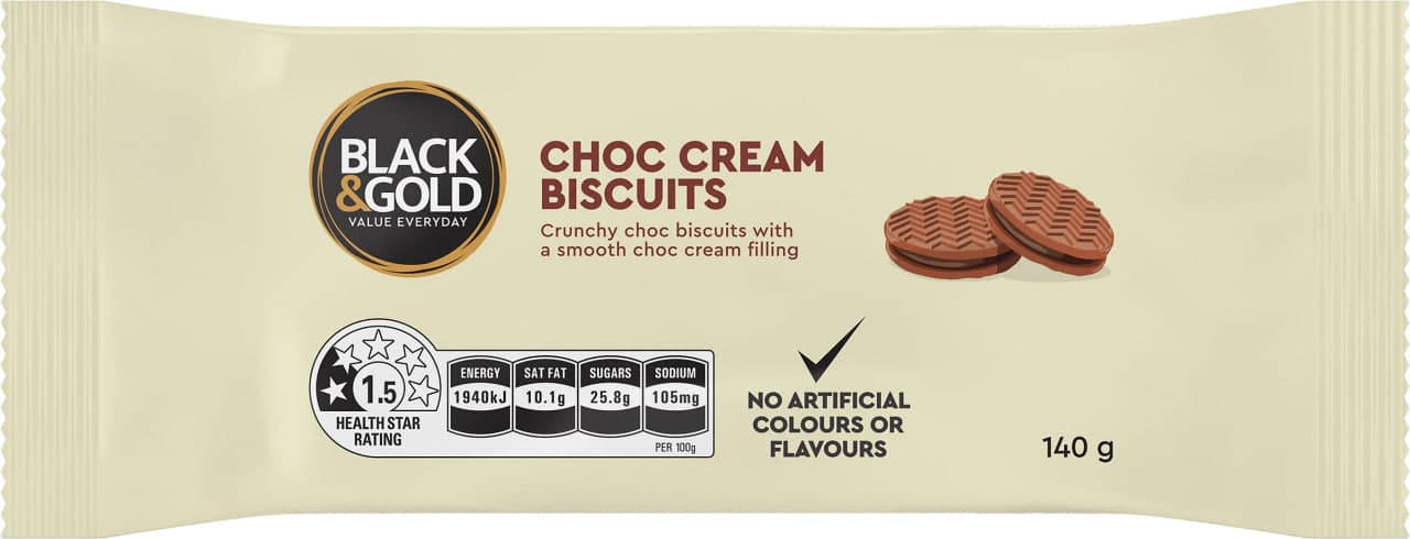 Chocolate Cream Biscuits