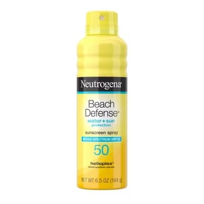 Beach Defense Sunscreen Spray SPF50