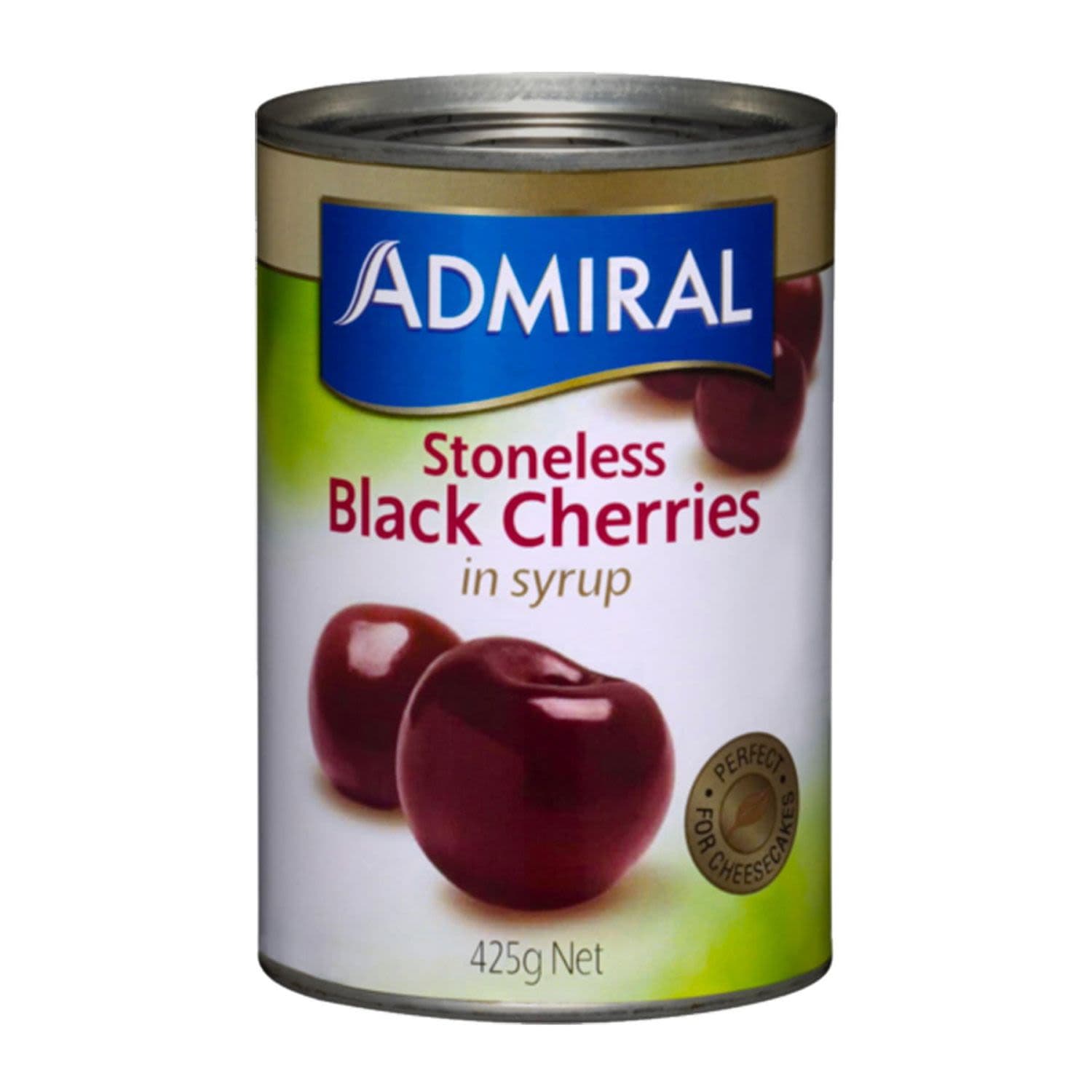 Stoneless Black Cherries in Syrup