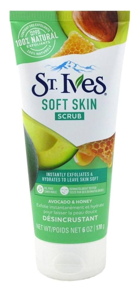 Soft Skin Avocado & Honey Face Scrub