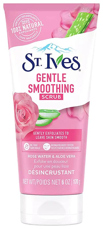 Gentle Smoothing Rose & Aloe Vera Face Scrub