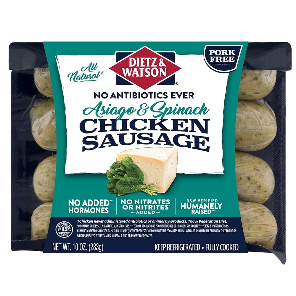 Chicken Sausage Asiago & Spinach