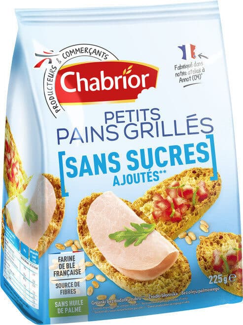Grilled Bread Roll No Added Sugar