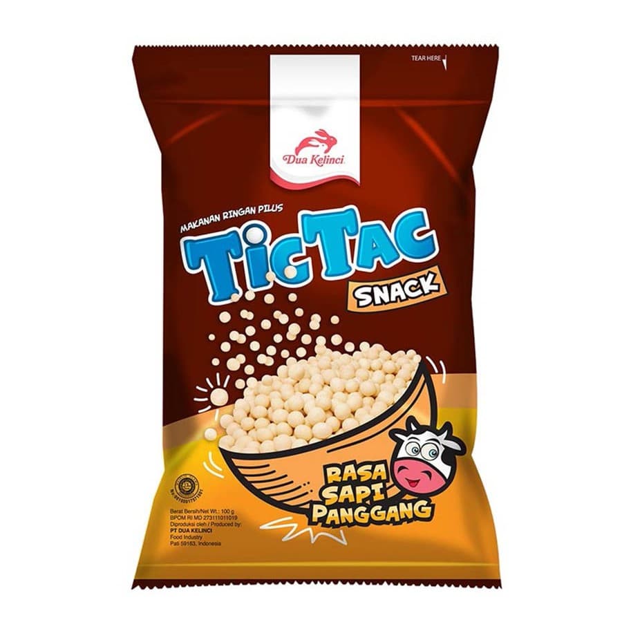 Roasted Beef Snack - Tic Tac