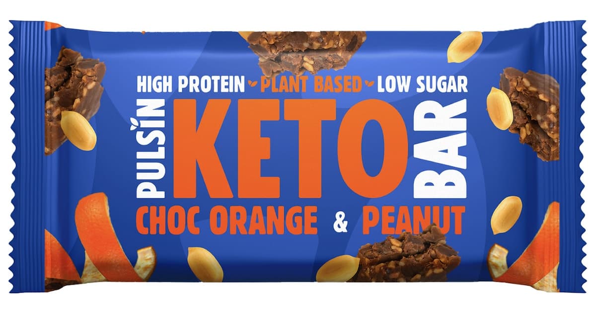 High Protein Choc Orange & Peanut Bar