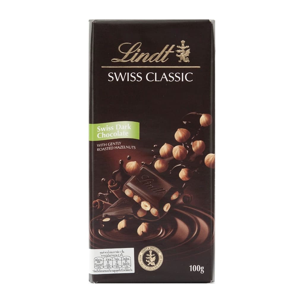 Swiss Dark Chocolate with Hazelnuts