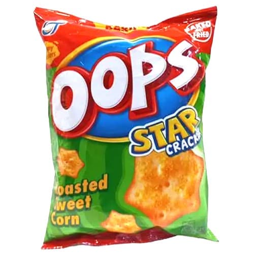 Star Crackers Roasted Sweet Corn - Oops