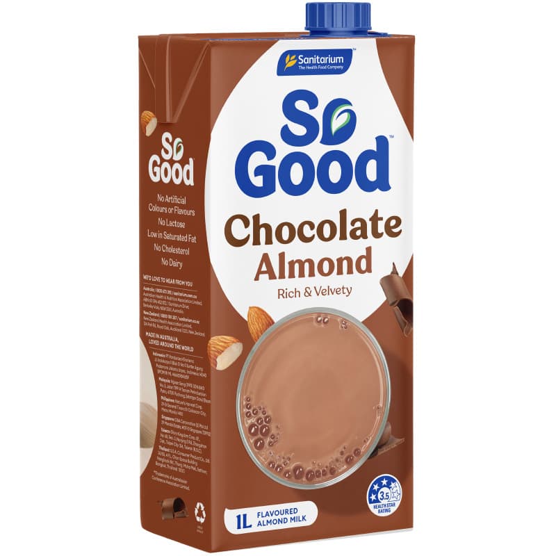 Chocolate Almond Milk Rich & Velvety	
