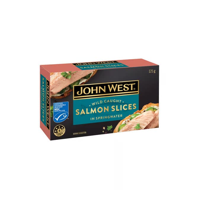 John West Salmon Slices In Springwater