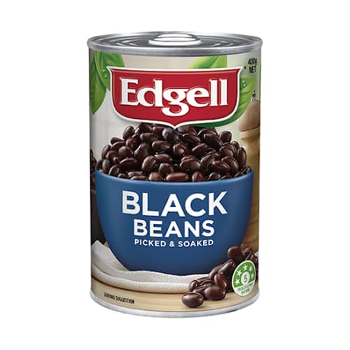 Black Beans Picked & Soaked