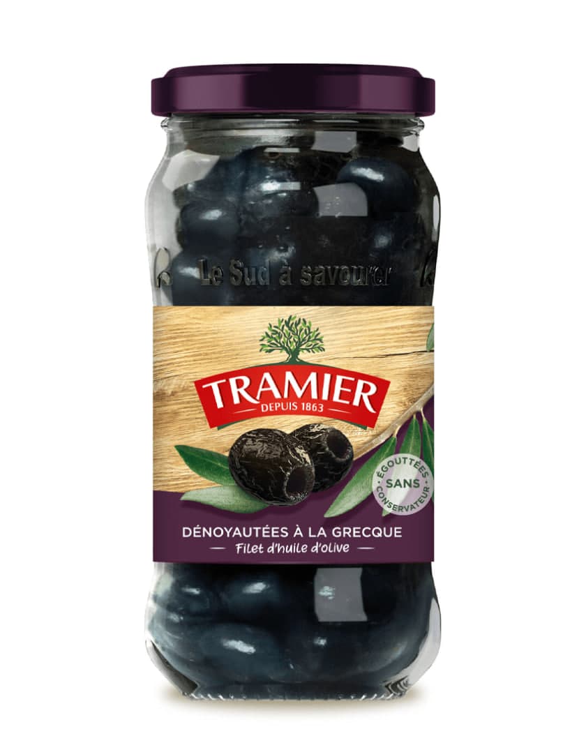 Greek Style Pitted Black Olive 