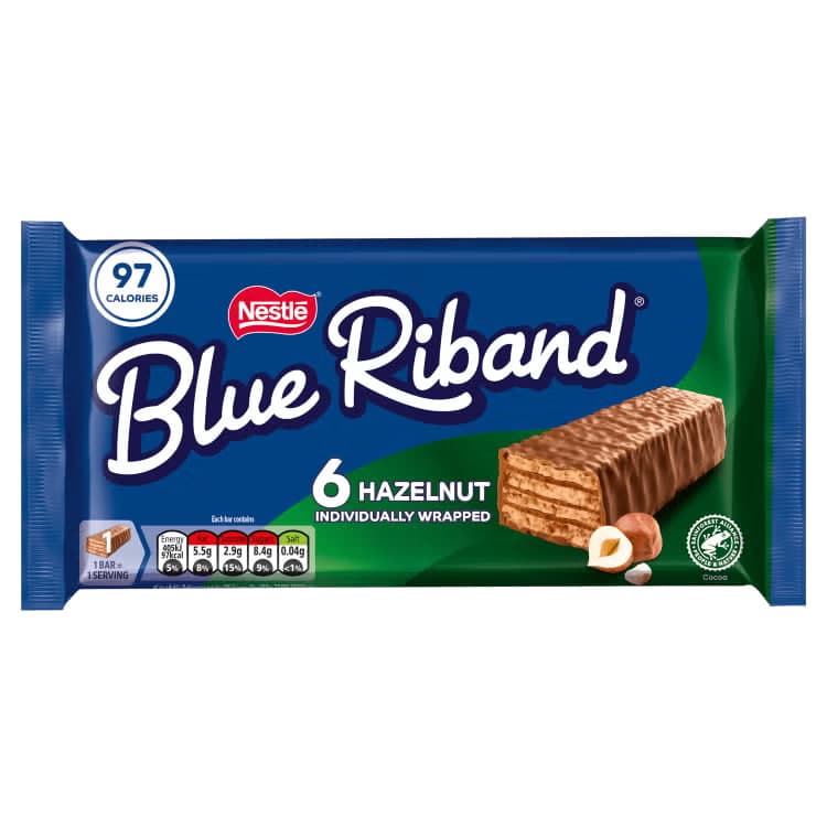Blue Riband Chocolate Hazelnut Wafers