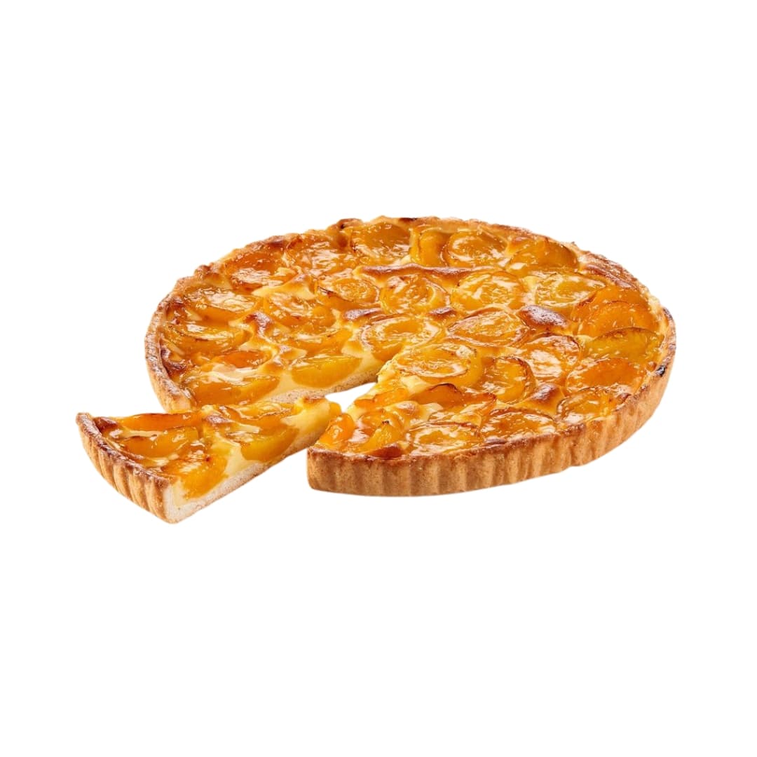 Pre-Sliced Apricot Tart