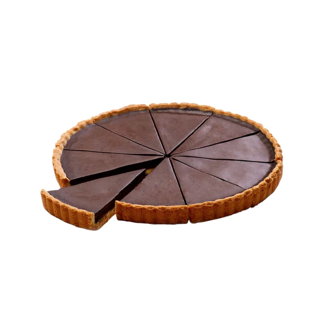Pre-Sliced Chocolate Tart