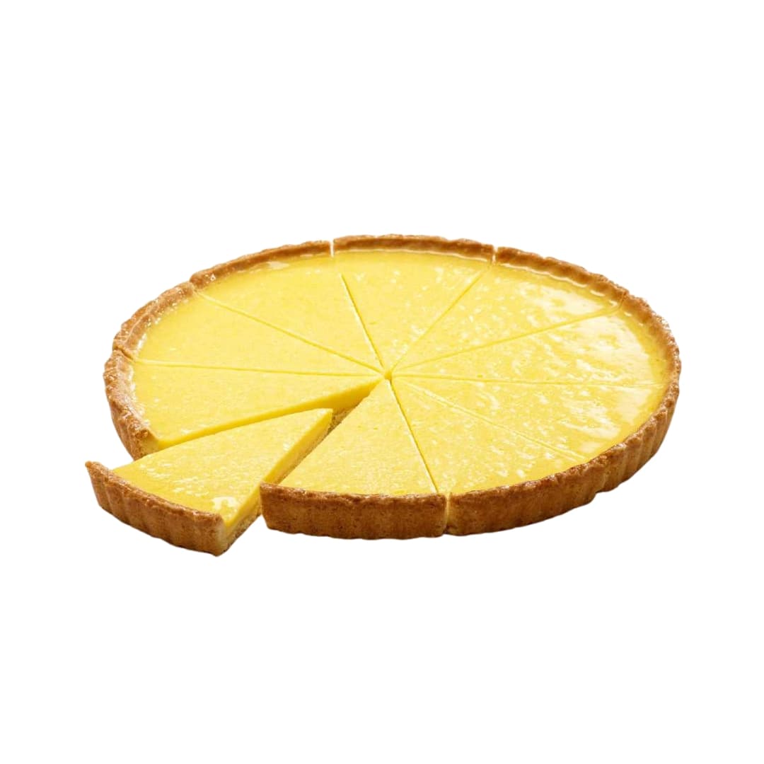Pre-Sliced Lemon Tart