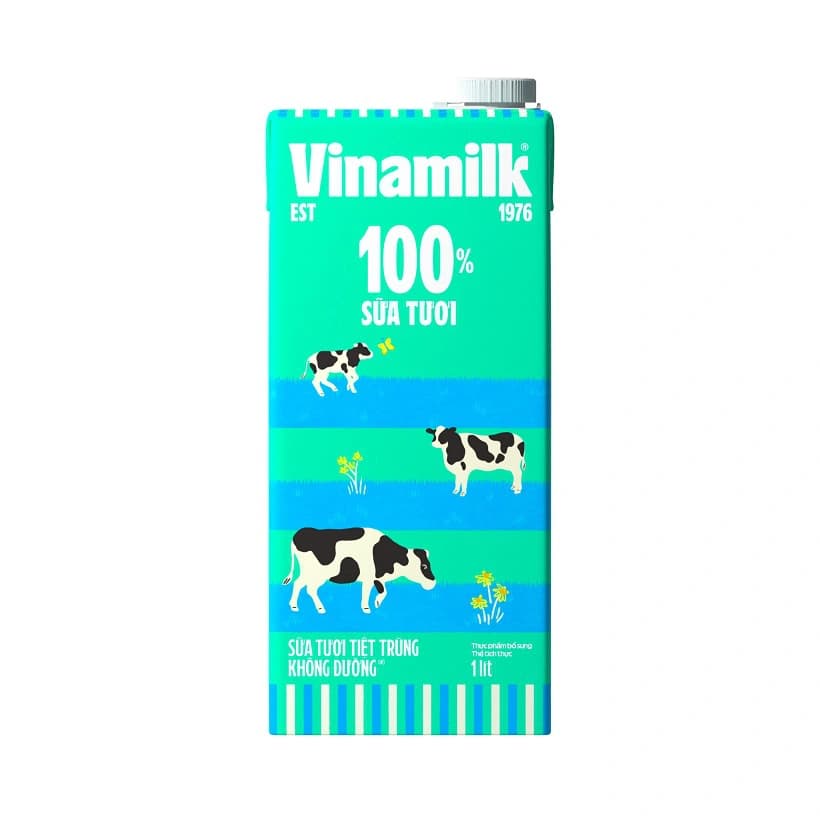 Sterilized Fresh Milk Unsweetened - Vinamilk