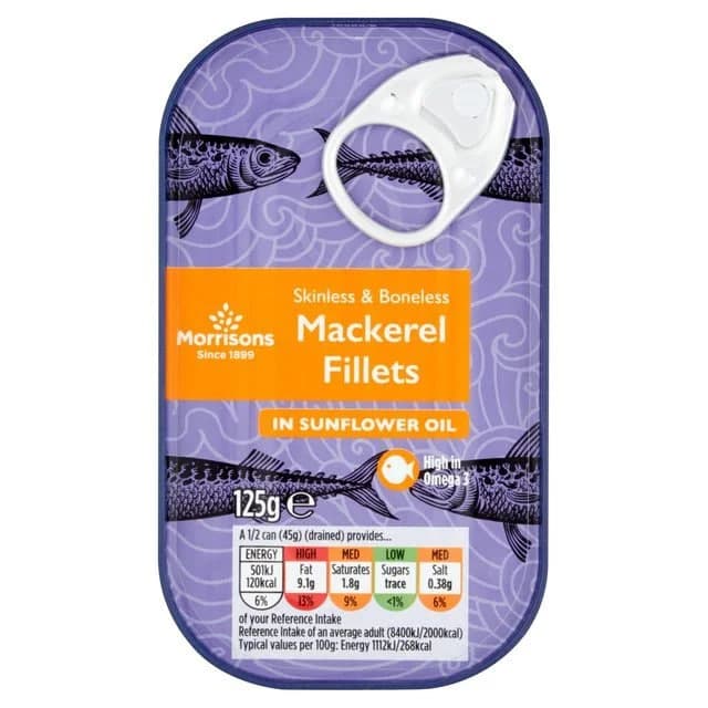 Mackerel in Sunflower Oil