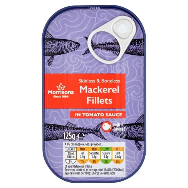 Mackerel Fillets in Tomato Sauce