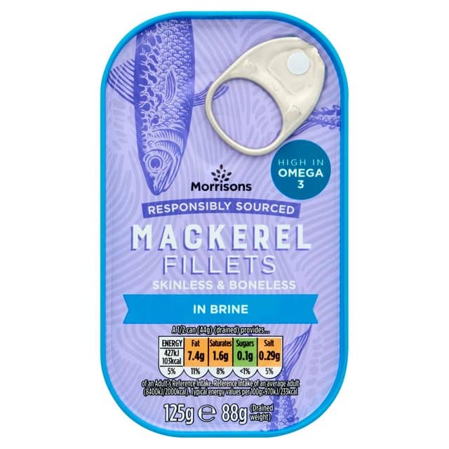 Mackerel Fillets in Brine
