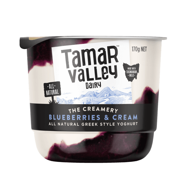 Blueberries & Cream Greek Yogurt