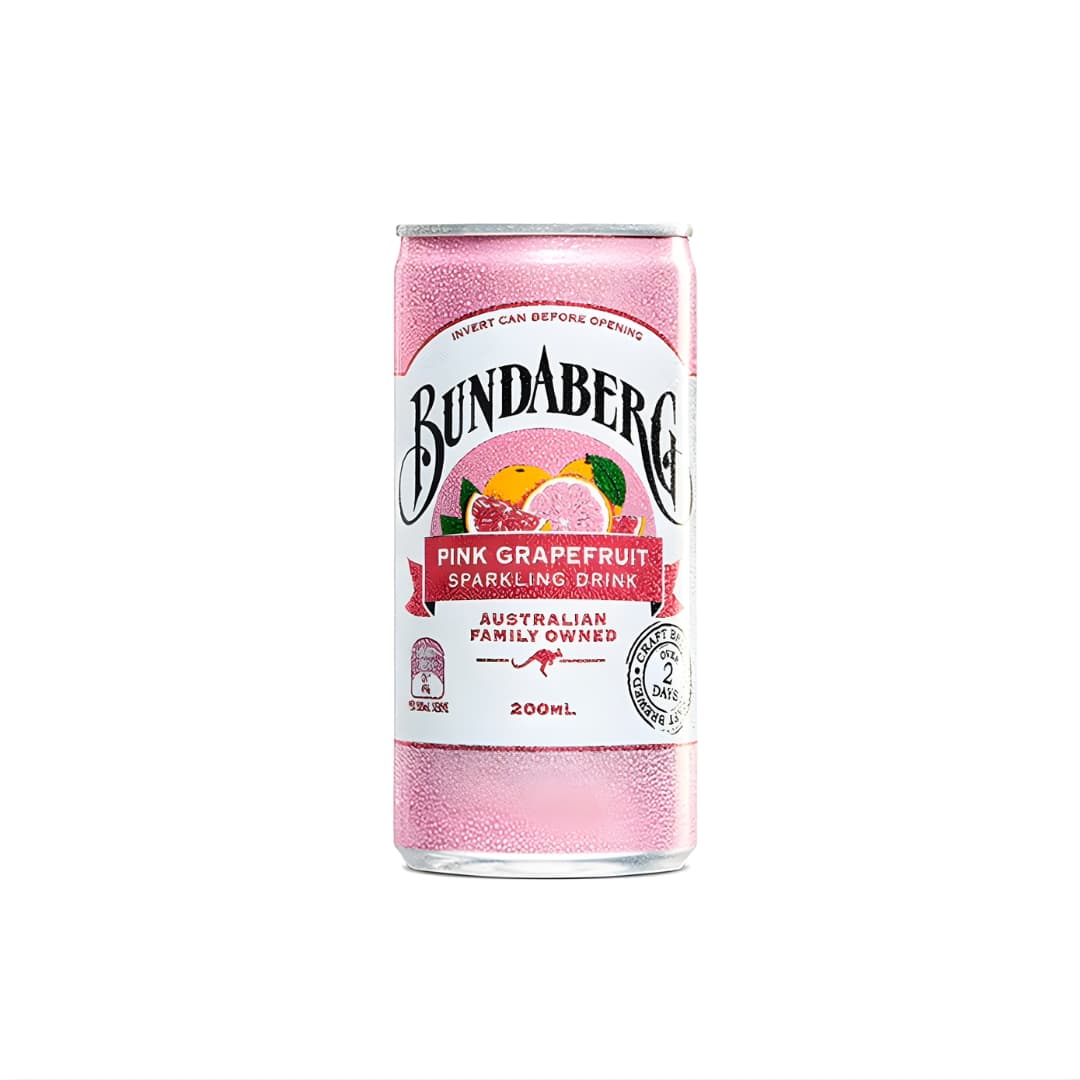 Pink Grapefruit Sparkling Drink - Bundaberg