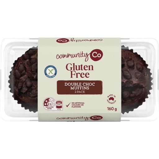 Gluten free Double Chocolate Muffins