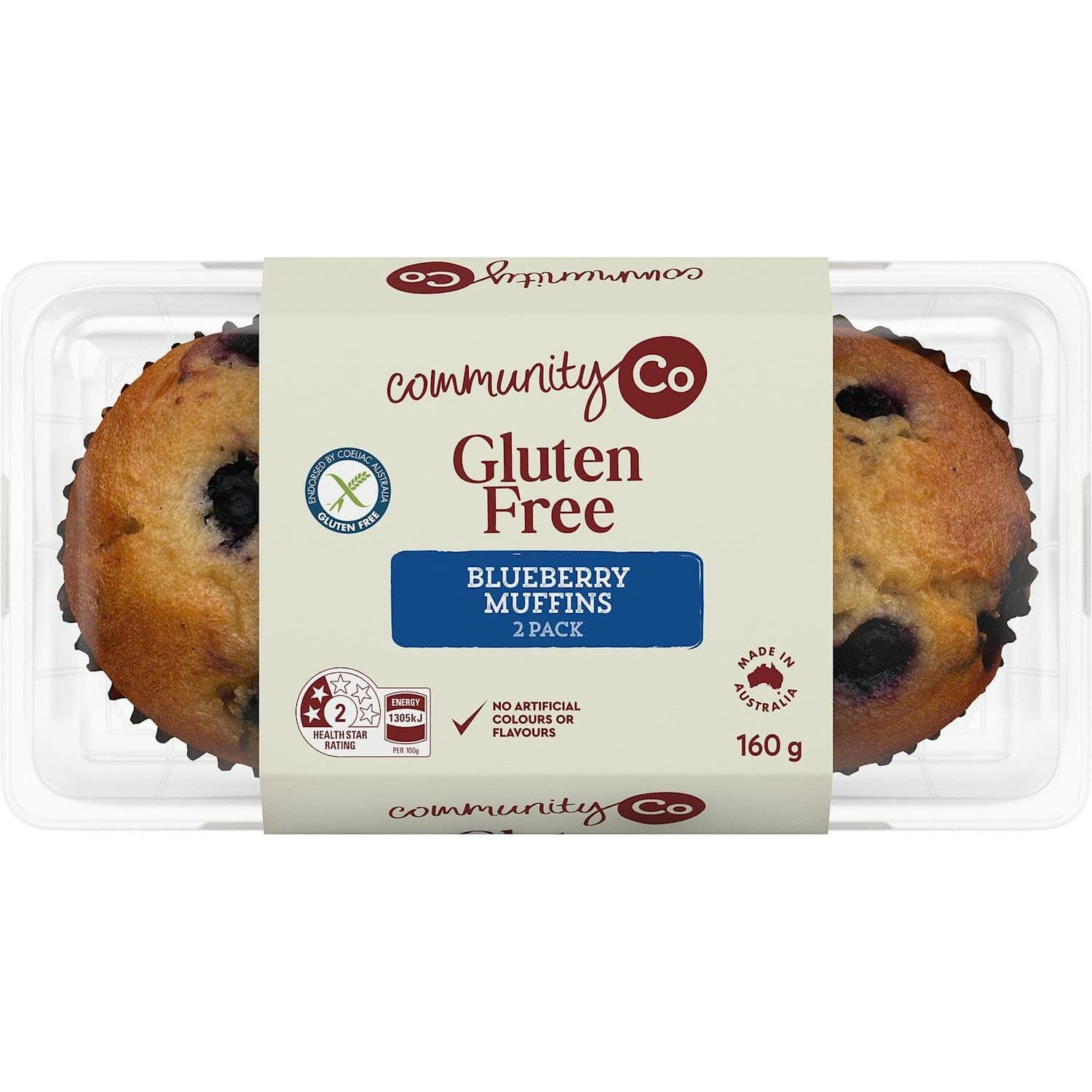 Gluten free Blueberry Muffins
