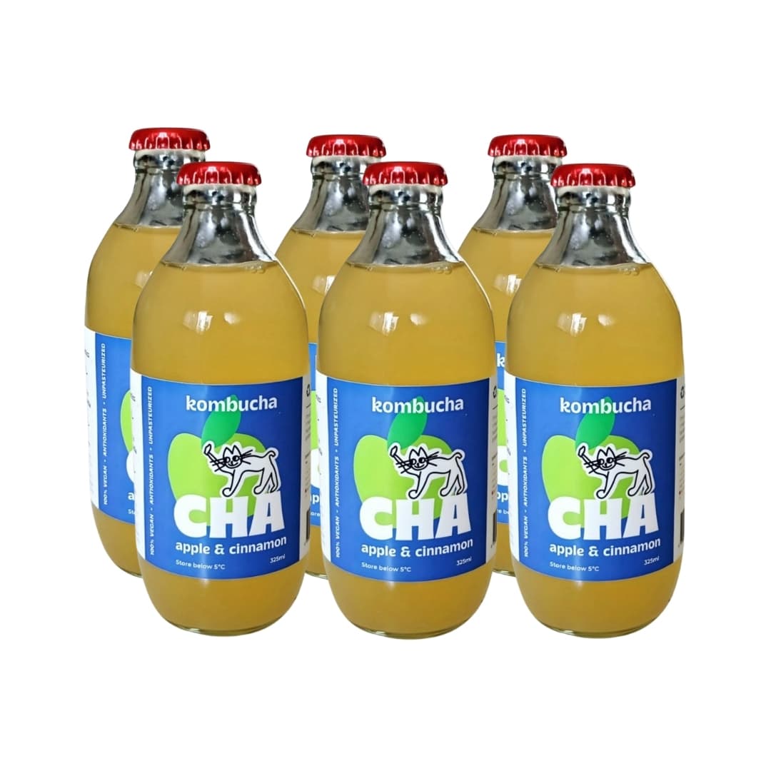 Apple Cinnamon Kombucha Pack of 6