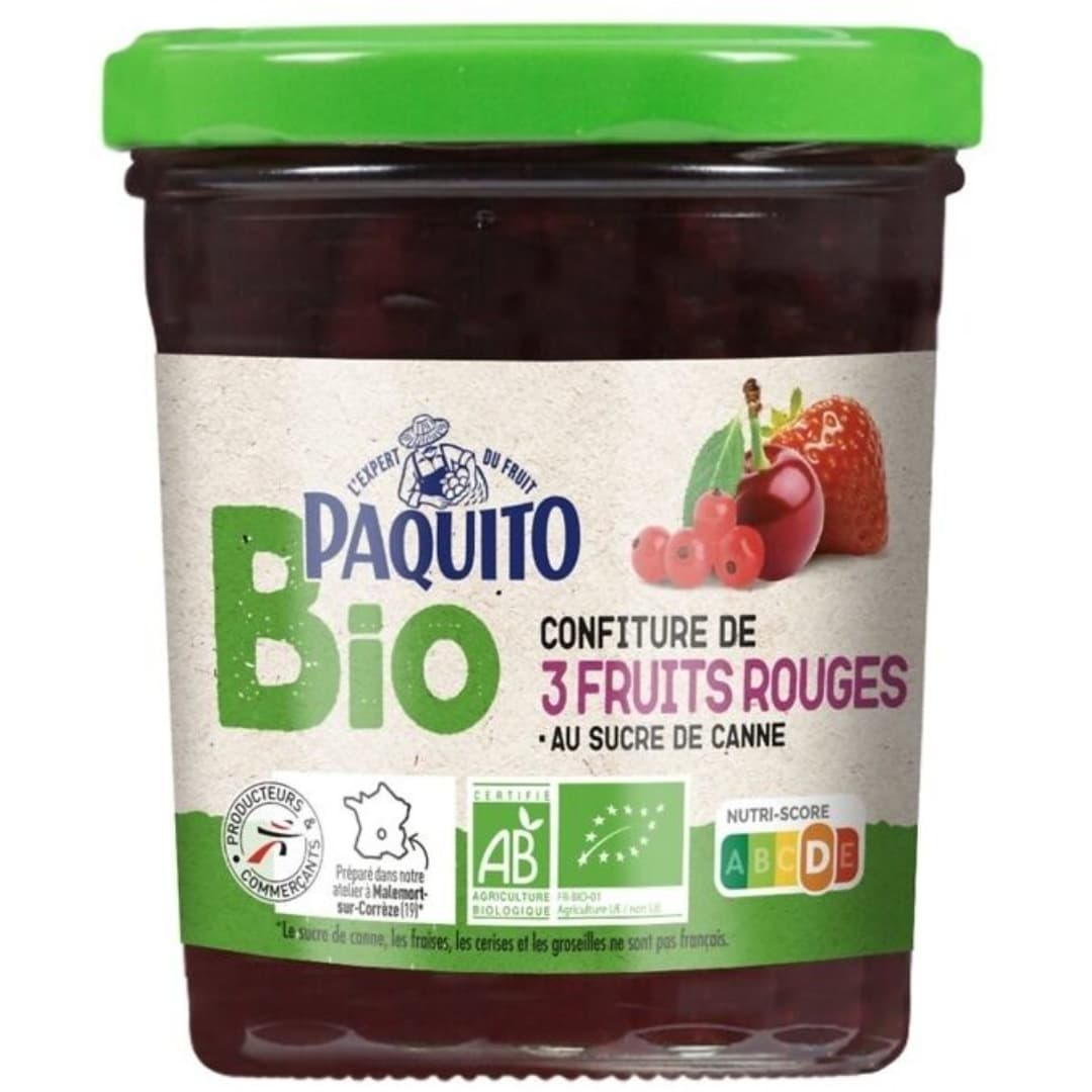 Organic Red Fruit Mix Jam