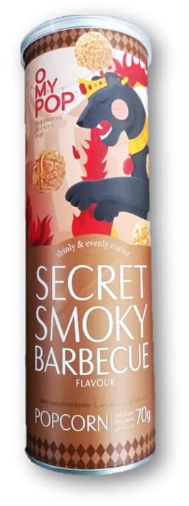 Secret Smoky Barbecue Popcorn - O My Pop