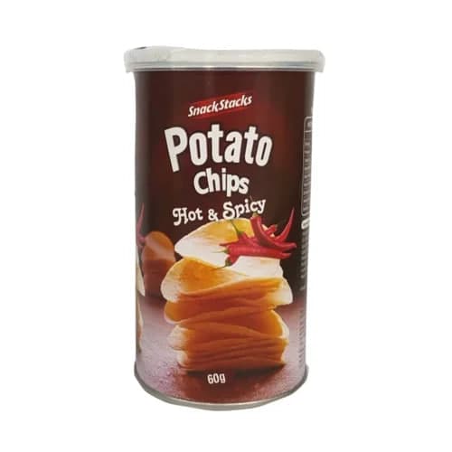 Potato Chips Hot & Spicy - Snack Stacks