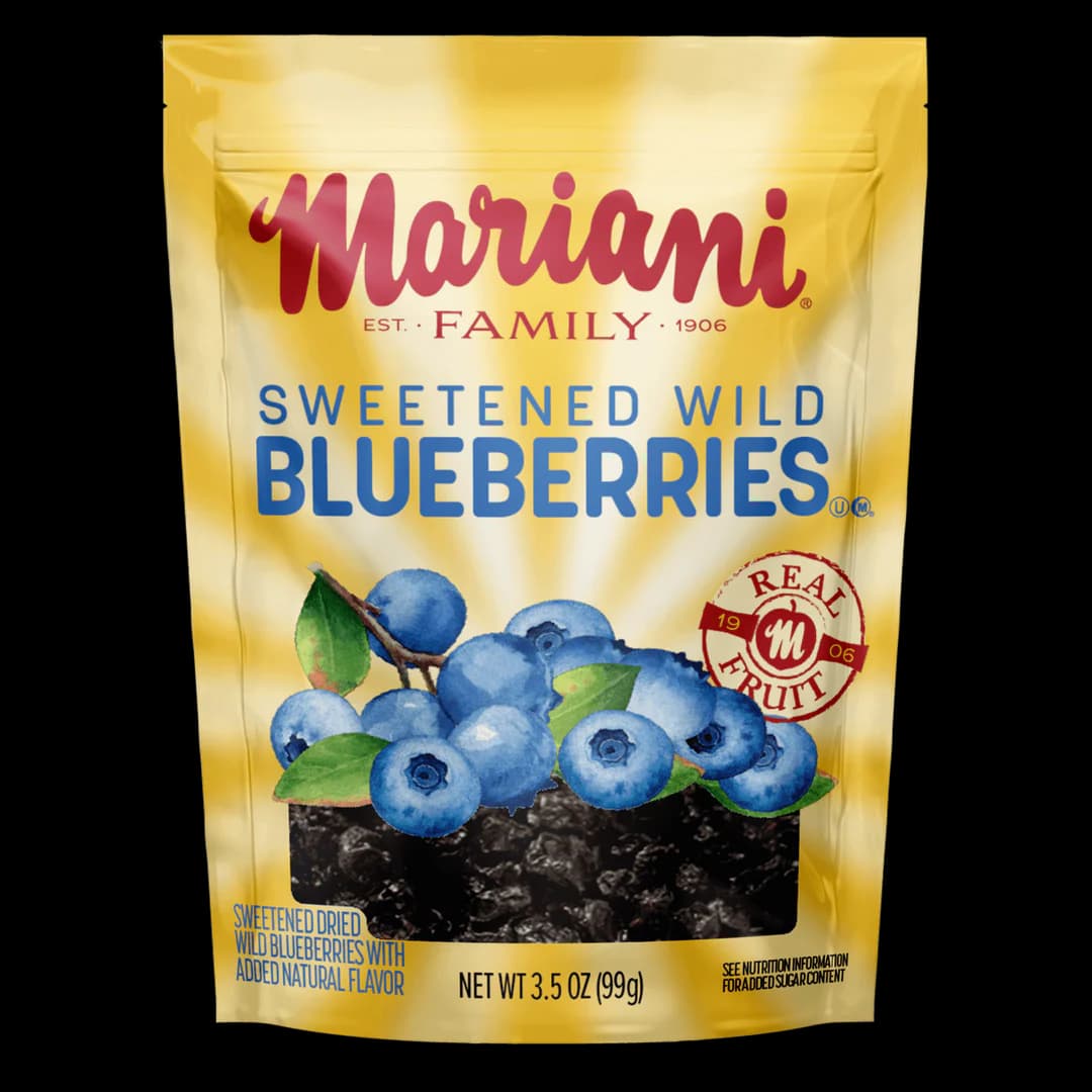 Sweetened Dried Wild Blueberries - Mariani