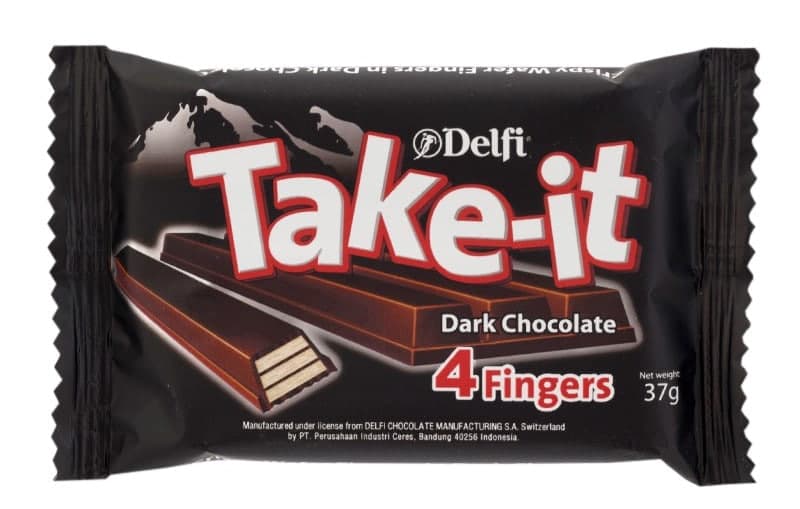 Take-it Finger Dark Chocolate Bars - Delfi