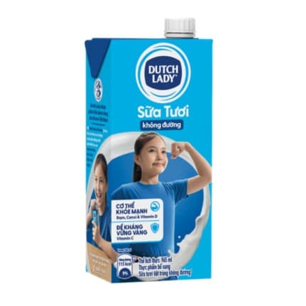 UHT Plain Fresh Milk - Dutch Lady