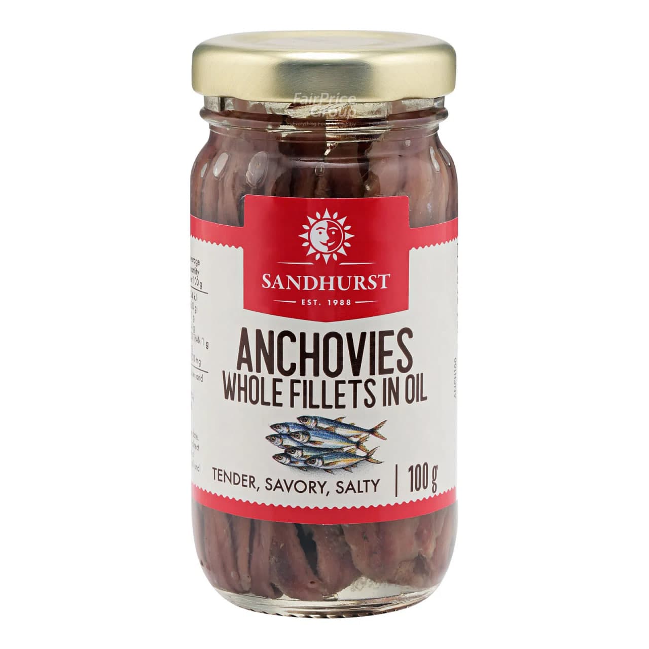 Anchovy Whole Fillets in Oil