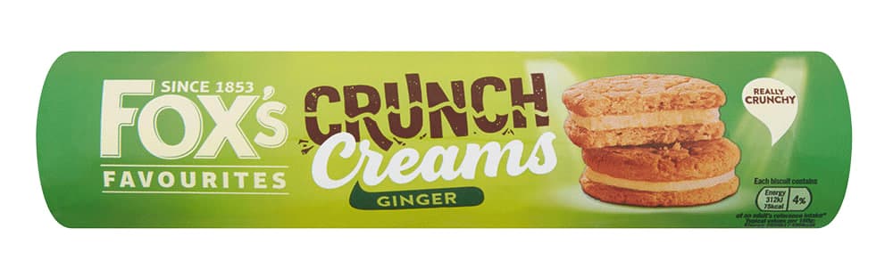 Crunch Creams Ginger - Fox's