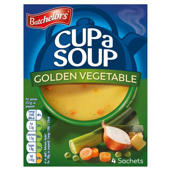 Cup a Soup Golden Vegetable 