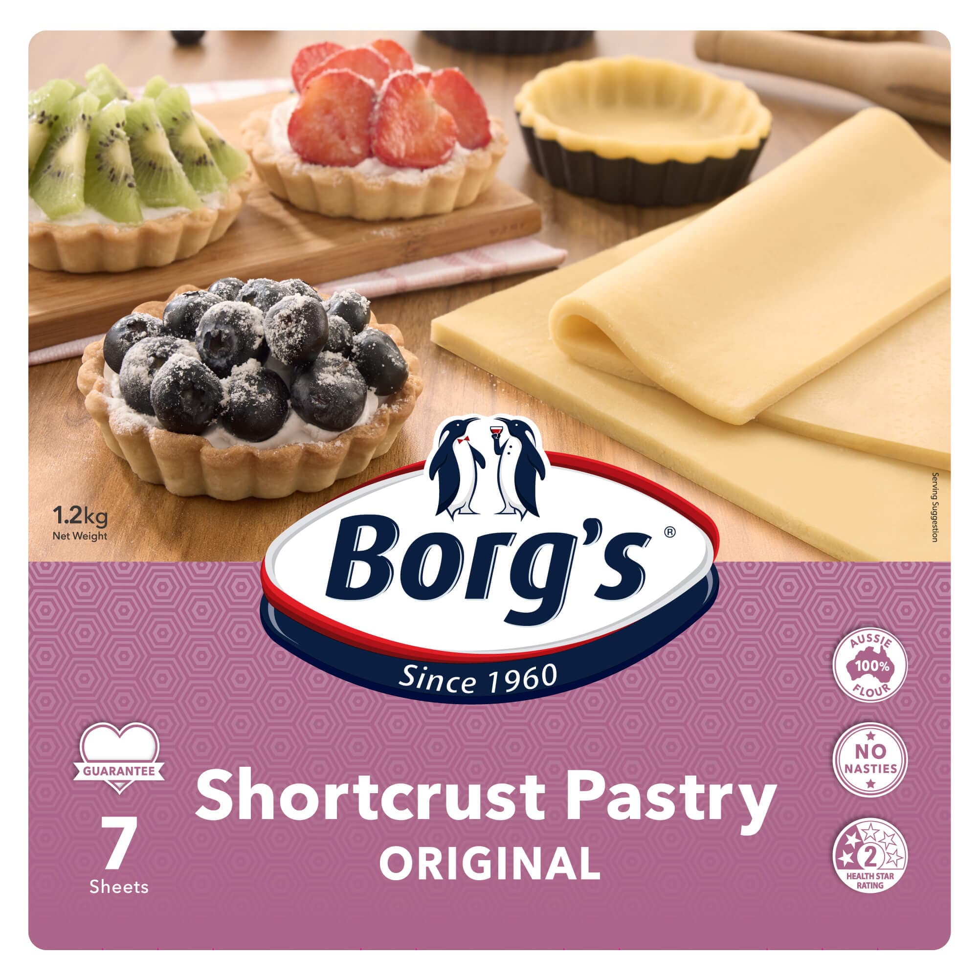 Shortcrust Pastry Original Sheets