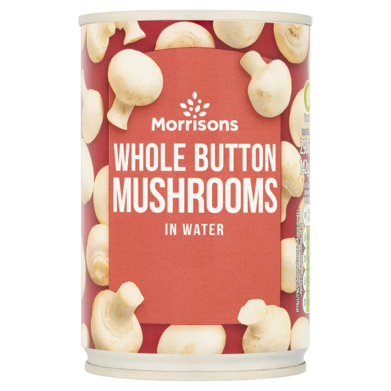 Whole Button Mushroom in Water