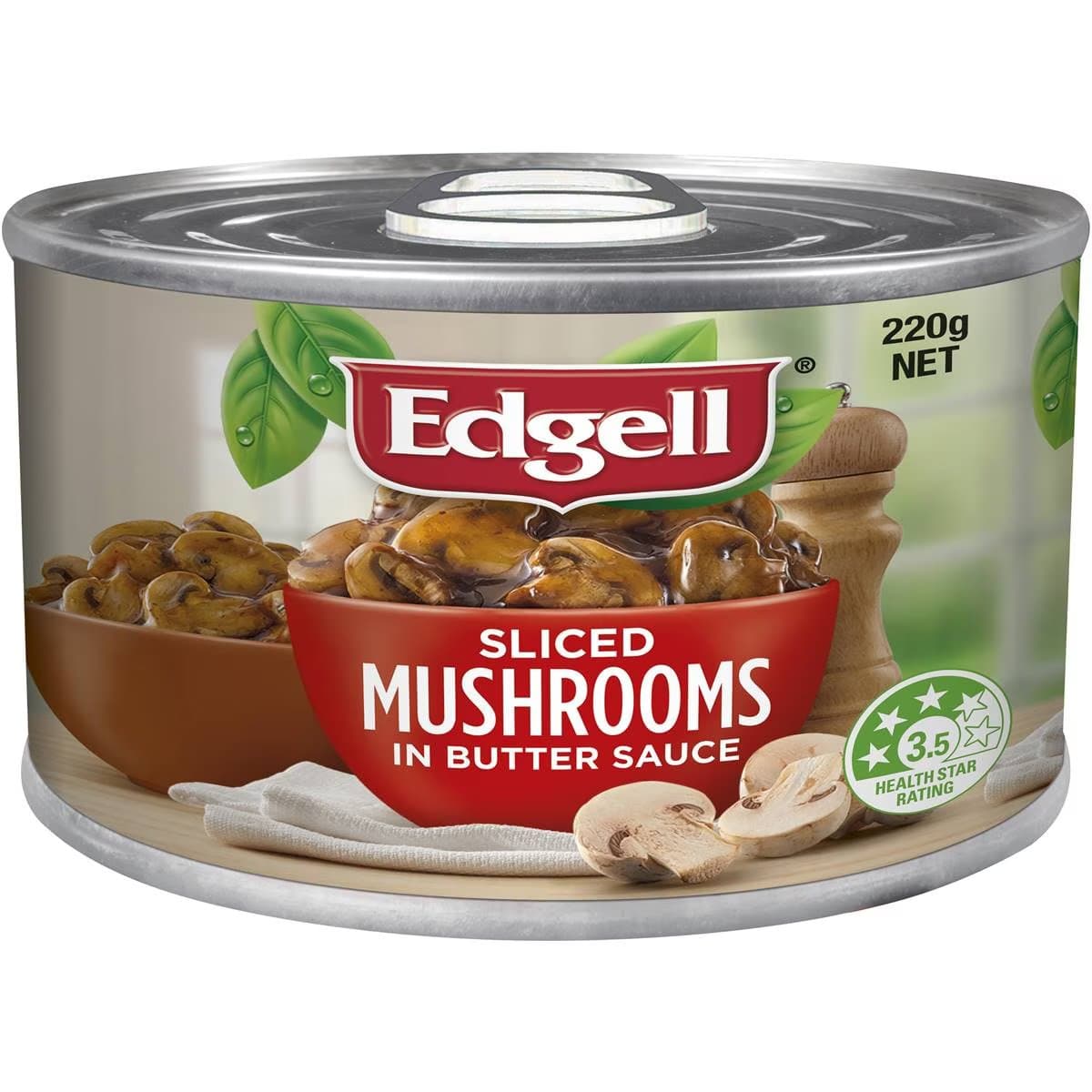 Sliced Mushroom in Butter Sauce