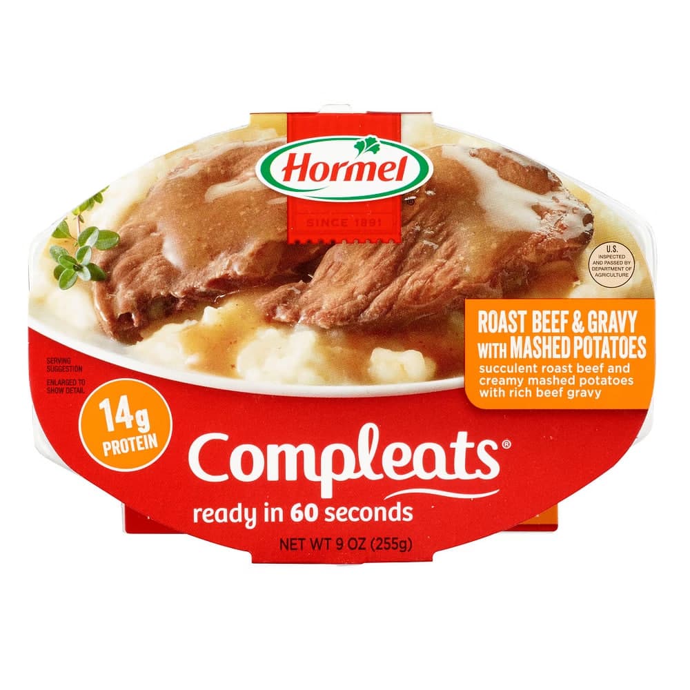 Roasted Beef & Gravy with Mashed Potato