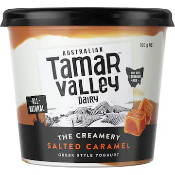 Salted Caramel Cream Greek Yogurt