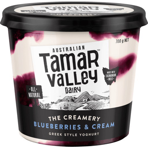 Blueberries & Cream Greek Yogurt