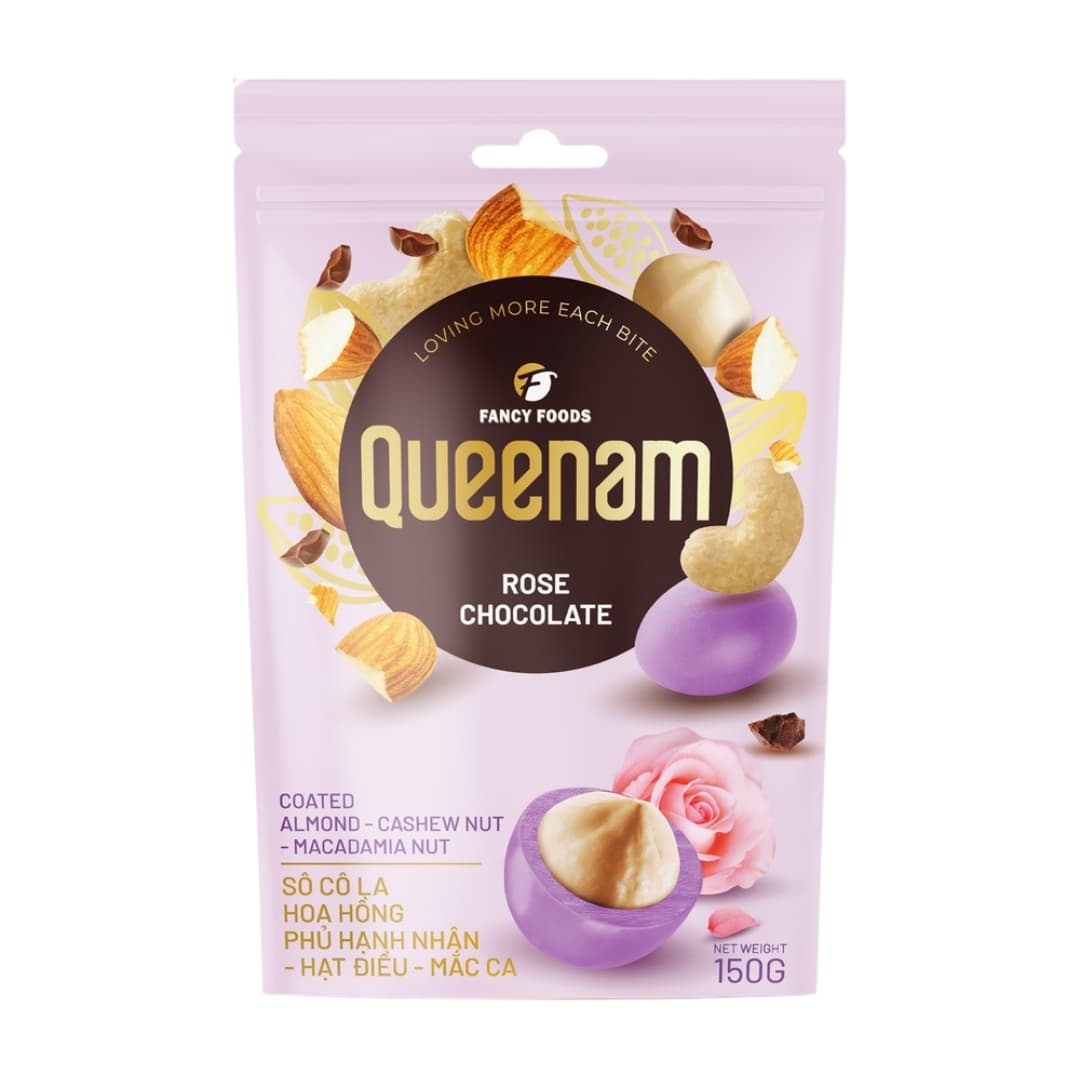 Rose Chocolate Coated Mix Nuts