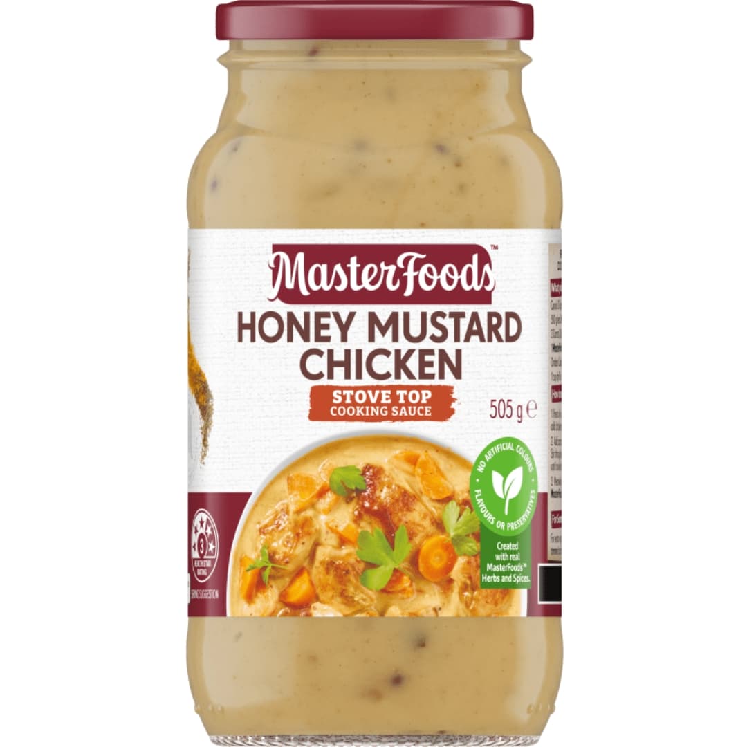 Honey Mustard Chicken Stove Top Cooking Sauce